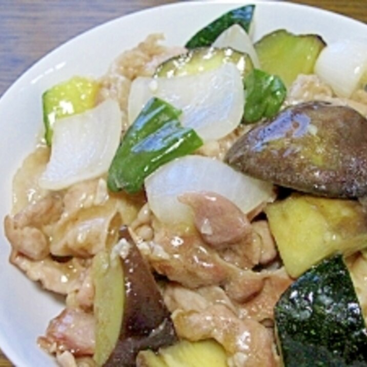 塩麹で簡単☆夏バテ防止！夏野菜の中華うま煮丼